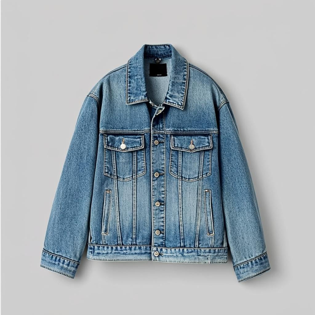 Vintage Wash Denim Jacket