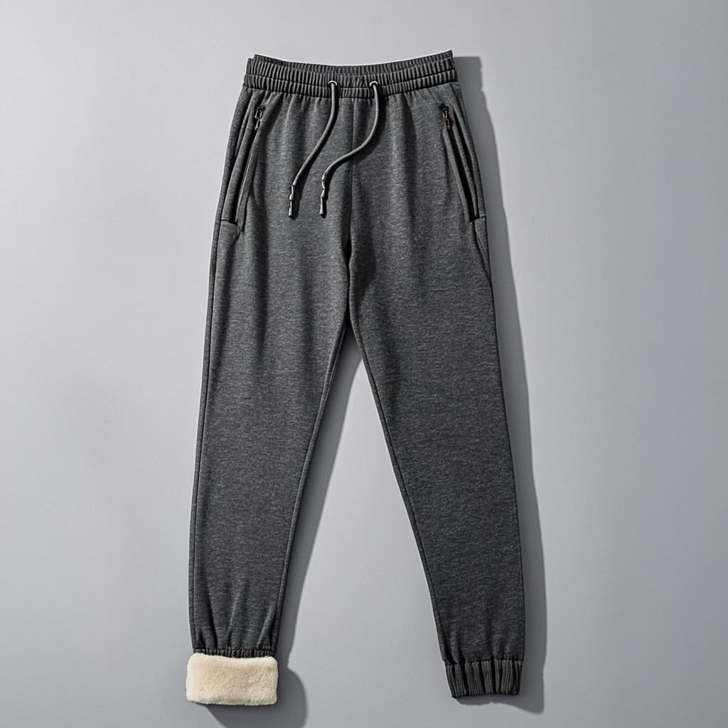 Fleece-Lined Jogger Pants
